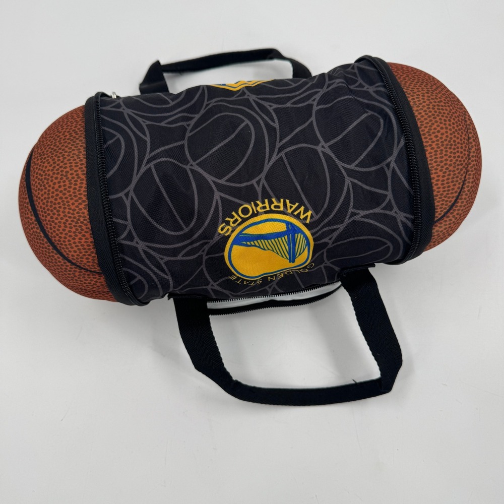 NBA Golden State Warriors Basketball Lunch Bag Unisex One Size‎ Black Orange